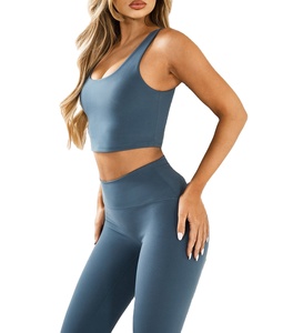 Fournisseur en gros proposant des leggings de yoga pour femmes en spandex/nylon/polyester personnalisés avec logo sur mesure pour les distributeurs de vêtements B2B. - Product Image 1