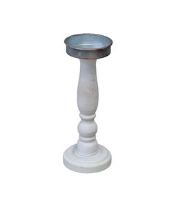 Pote de vela colorido de madera hecho a mano con diseño único Soporte de vela de Navidad con buen acabado Soporte de luz de Venta caliente - Product Image 1