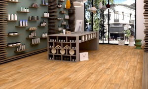 Baldosas de porcelana cerámica coloridas de 8x48 pulgadas, tablones de tira de madera de 20x120cm pulidos para salas de ladrillos refractarios interiores y exteriores - Product Image 2