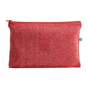 Borsa da Toilette in Cotone Riciclato Sostenibile per Prodotti di Bellezza - Product Image 3