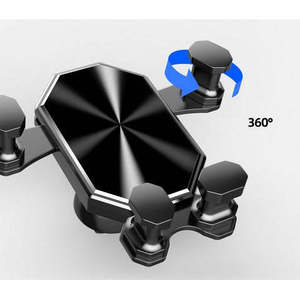 เคลียร์สต็อก! )ที่ยึดติดช่องแอร์ในรถยนต์แบบแรงโน้มถ่วง สีทอง - Product Image 2