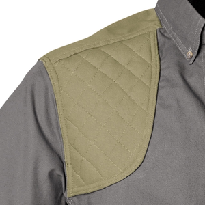 Chemise de tir en plein air respirante personnalisée 100% coton pour hommes, séchage rapide, légère, évacuation de l'humidité, performance sportive, entraînement - Product Image 5