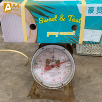 Polpa de Coco Tailandesa Entera, Dulce y Jugosa, Grado A, 1.2 kg, Perfectamente Madura para Bebidas Refrescantes o Platos Gourmet