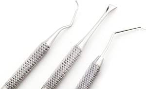 Kit de higiene de Instrumentos dentales profesionales de alta calidad de 4 piezas, hecho de acero inoxidable de alta calidad por Life Care Instrum. - Product Image 2