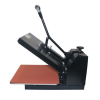 Mesin Press Panas Manual Format Besar Pelat Aluminium Tebal Mesin Press Transfer Panas Datar 40x50 40x60 40x82cm