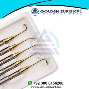 Kit de elevación sinusal de 5 instrumentos de implante dental sinusal | Kit de instrumentos de laboratorio de dentadura endodóntica de ortodoncia - Product Image 3