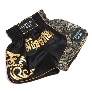 Customized Made Wholesale Price Good Selling Premium Quality Fighting Wear Muay Thai <b>Shorts</b> BY AMAZING INDUSTRIES - Product Image 4