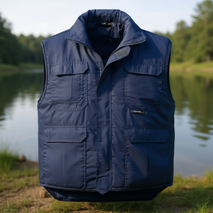 Chaleco de Pesca CRAFTLAND Talla L Azul, Chaleco Trucker Undeloh - Product Image 3