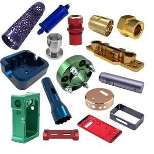 Colorful Anodized 5 Sumbu Aluminium Ingot Gir Roll Terukir Suku Cadang Sepeda Mesin Cnc Mesin