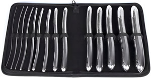 ชุดเฮการ์ 14 ชิ้น - ที่ขยายปากมดลูกแบบสองด้าน ขนาด 3-4 มม. ถึง 29-30 มม. ความยาว 20 ซม. พร้อมกระเป๋า - Product Image 3