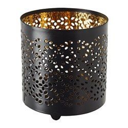 เชิงเทียนสำหรับตกแต่งบ้านงานเลี้ยงสังสรรค์สีดำดีไซน์ด้วยเลเซอร์ - Product Image 4
