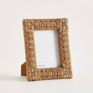 NOUVEAU PRODUIT ! Cadre photo rectangulaire en jonc de mer fait main de style vintage en 3 tailles Fabriqué au Vietnam OEM ODM - Product Image 2