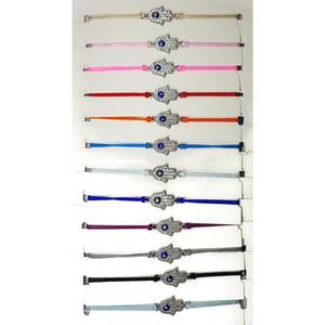 Pulseras de macramé de colores surtidos Pedido mínimo 12 piezas Accesorios de cuerda de moda - Product Image 2