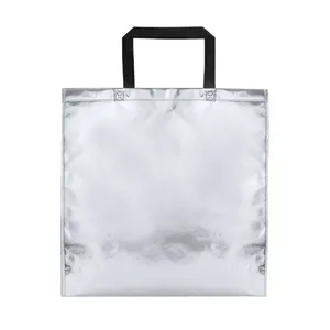 Borsa Tote Personalizzabile in Metallo per Merchandising di Poznan a Scopo Promozionale - Product Image 3
