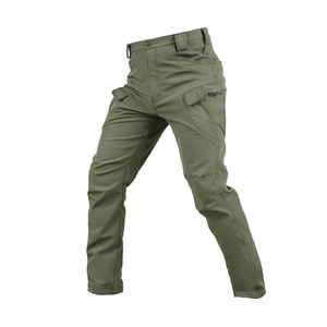 Pantalons cargo unisexes, fournisseur direct d'usine, OEM, logo personnalisé, vente en gros, coton, streetwear tendance, décontracté, hommes, femmes, vêtements tactiques - Product Image 6