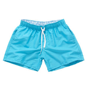 Solid Plain Mens Swim Trunks de secado rápido al aire libre Slim Beach Shorts Boardshorts Traje de baño Hombres - Product Image 5