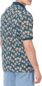 เสื้อโปโลคอสีตัดกันเสื้อยืดลำลองสวยงาม Y2K เสื้อโปโลถักแขนสั้นวินเทจ90s แฟชั่น Vibe - Product Image 4