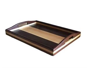 Bandeja de madera para servir Acacia, decoración del hogar de grado alimenticio, pieza de diseño Vintage para producto de gran oferta - Product Image 2