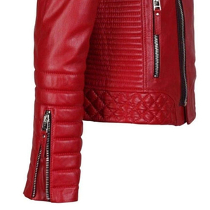 Chaqueta de cuero de hombre de diseño personalizado de color sólido para ropa de calle personalizada de invierno con patrón de letras - Product Image 6