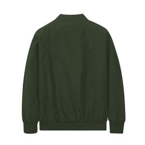 Blouson aviateur confortable pour hommes coupe-vent chaud pour l'hiver manches longues col rond blouson aviateur pour hommes - Product Image 2