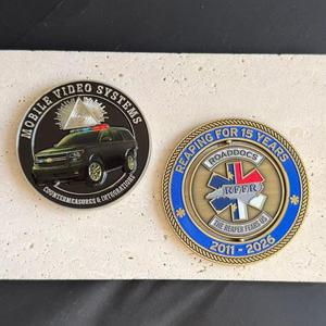 Tùy Chỉnh Tiền Xu Vuông Nhà Sản Xuất Mềm Men UV In Ấn 3D Hộp Quà Tặng Chủ Brass Tùy Chỉnh Thách Thức Đồng Xu Cho Bộ Sưu Tập - Product Image 5