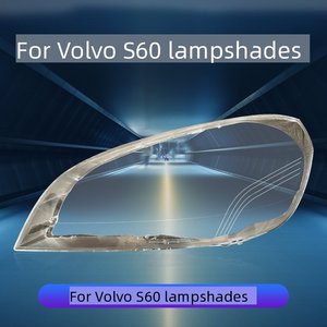 <span class=keywords><strong>Prix</strong></span> d'usine, cache-phare pour Volvo S60 2009 2010 2011 2012 2013, coque de phare automobile, lentille transparente, pièces de rechange, paire - Product Image 2