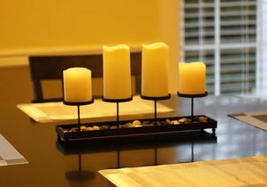 Luxury Wedding <b>Table</b> Decor Metal Candle Holder Fancy Candle Making Candle Holder New Design Tabletop <b>Display</b> Stand - Product Image 2