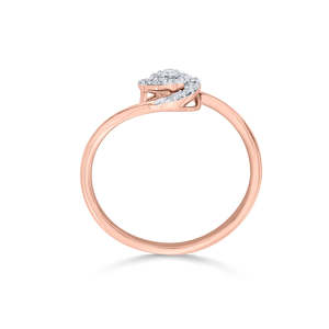 Twisty Allure Cocktail Diamond <b>Ring</b>-<b>Wreath</b> Accessories - Product Image 5