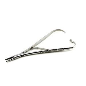 Portaagujas Manual Mathieu de Acero Inoxidable, Instrumento de Sutura Quirúrgica de Precisión, Reutilizable - Product Image 6