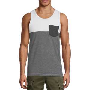 Top Trending Slim Fit camiseta sin mangas para Hombre Ropa de gimnasio de calle personalizada con bolsillo transpirable de punto Fitness Top estilo Casual - Product Image 5