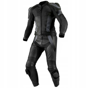 ชุดมอเตอร์ไซด์หนังวัวระบายอากาศได้ดีชุดแข่งรถหนังแท้ปรับแต่งได้สำหรับรถจักรยานยนต์ - Product Image 2