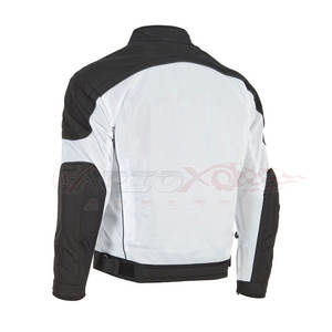 Chaqueta de motorista de carreras Cordura a prueba de viento para hombre, ropa deportiva personalizada para montar en motocicleta, chaqueta de moto de talla grande - Product Image 3