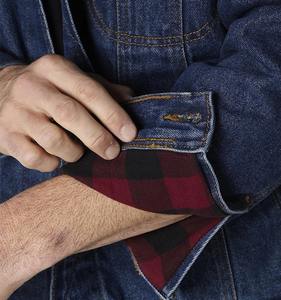 Chaqueta Vaquera de Dos Tonos Popular para Hombre, Diseñada para los Amantes del Streetwear Moderno, Perfecta para Crear un Estilo Elegante y Cómodo - Product Image 5