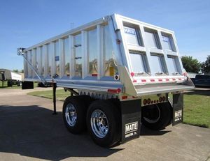 Nouveau 2024 <span class=keywords><strong>24</strong></span> <span class=keywords><strong>Ft</strong></span> Semi Frameless Tandem End Dump <span class=keywords><strong>Trailer</strong></span> à vendre - Product Image 4