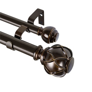 Accessoires de rideaux en métal de conception standard Quincaillerie de fenêtre Couleurs et tailles personnalisées Tringles à rideaux à des prix compétitifs - Product Image 6