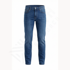 Jeans en denim pour hommes sur mesure Prix bas Vente en gros Vêtements de rue Mode de plein air Pantalons Fournisseur en gros Haute qualité - Product Image 1