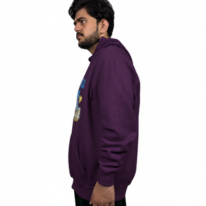 Sweat-shirt décontracté pour homme, design déchiré, impression numérique, coupe ample, pour streetwear, mode, basiques du quotidien - Product Image 3