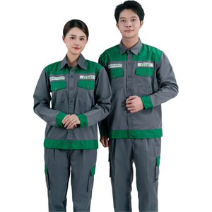 Chaqueta de Seguridad Profesional para el Trabajo, Transpirable, de Algodón, Uniformes de Saneamiento Ambiental para Vietnam - Product Image 1