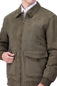 Chaqueta Impermeable de Lona para Hombre, con Cierre de Cremallera, Talla Grande, Embalaje en Tambor, para Días Lluviosos - Product Image 2