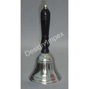 Campana Antigua con Asa, Estilo Mediados de Siglo, Campanas Decorativas Hechas a Mano, Campana de Llamada, Precio Económico - Product Image 4