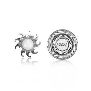 Cabezal de Repuesto para Afeitadora Eléctrica Mini de Doble Cuchilla, Resistente al Agua IPX7, Afeitado en Seco/Húmedo - Product Image 1