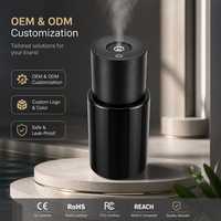 Diffuseur d'arômes intelligent pour voiture, design minimaliste, grande capacité de réservoir d'huile, brume nano ultrasonique, démarrage et arrêt automatiques pour la maison