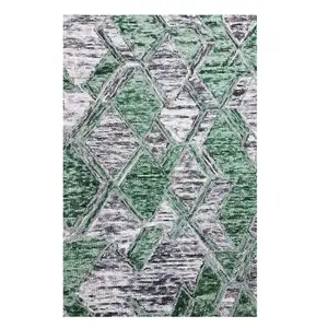 New Design Luxury hand made wool carpet Factory Supplier kitchen rugs Handcrafted Embroidered Artisans Hand Tufted Rug For Sale