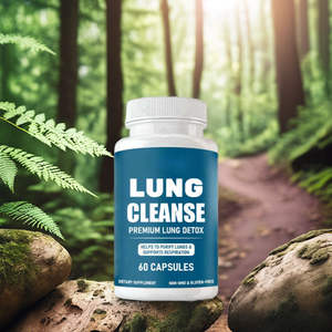 Meilleures capsules détoxifiantes et purifiantes pour les poumons, vendues en gros, pour adultes, à base d'ingrédients végétaux, favorisant la facilité respiratoire et la clarté des voies respiratoires - Product Image 3