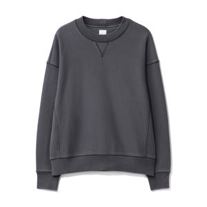 Sweat-shirts pour hommes de taille plus, coupe ample, respirants, fabriqués en usine OEM, avec des motifs brodés personnalisés, col en V, étiquette de soin personnalisée - Product Image 1