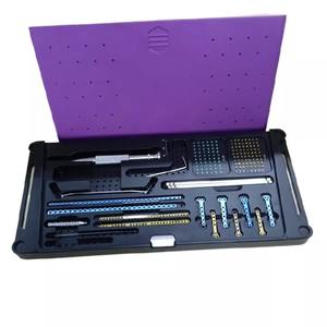 1.6 2.4 3.2 4.0mm alpes système de plaque de verrouillage avancé alpes Lmplants système de pression ensemble d'instruments orthopédiques vétérinaires - Product Image 4