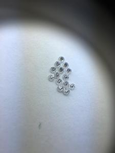 Diamante suelto de corte redondo VVS de color EF natural, todos los tamaños disponibles para la fabricación de joyas, Diamond Star Melle Eleven - Product Image 5