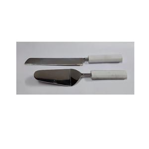 Unique Resin Design <b>Cake</b> <b>Knife</b> Cutlery Set of 2 with Best Quality for Birthday Party Customized Size Metal <b>Cake</b> Serving Set - Product Image 2