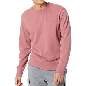 Nuevas Sudaderas de Cuello Redondo para Hombre de Alta Calidad, Diseño Personalizado, 100% Algodón, Felpa, Color Rosa, Transpirables, Básicas - Product Image 5