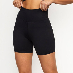 Custom Design Women Yoga <b>Shorts</b> High Waist Comfortable Fit Personalized Color Options For Activewear Clothing - Product Image 5